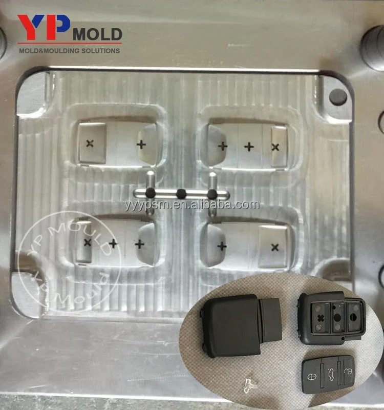 High Precision Mould Maker custom remote car key case cover shell Plastic Injection Mold Mould for Plastic