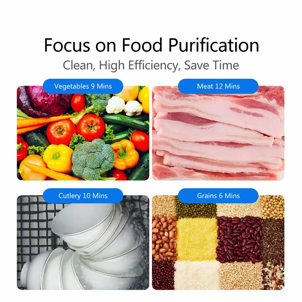 New Techology Model Multi Function Smart Kitchen Sink ss304 Nano Black Double Basin Hydro Purification Kitchen Handmade Sink