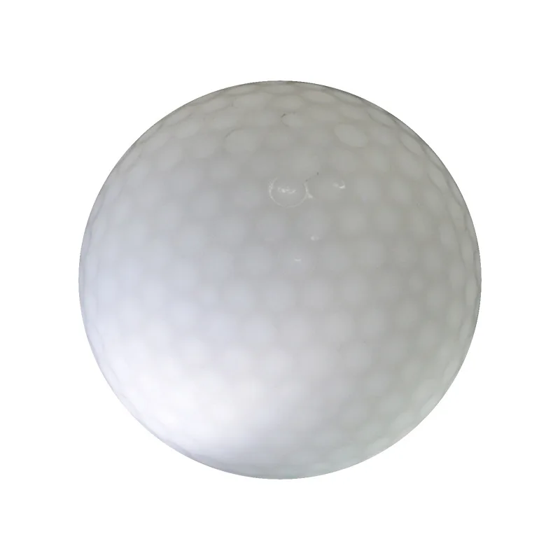 Custom logo  glitter electronic led balls glow in the dark glowing golf ball