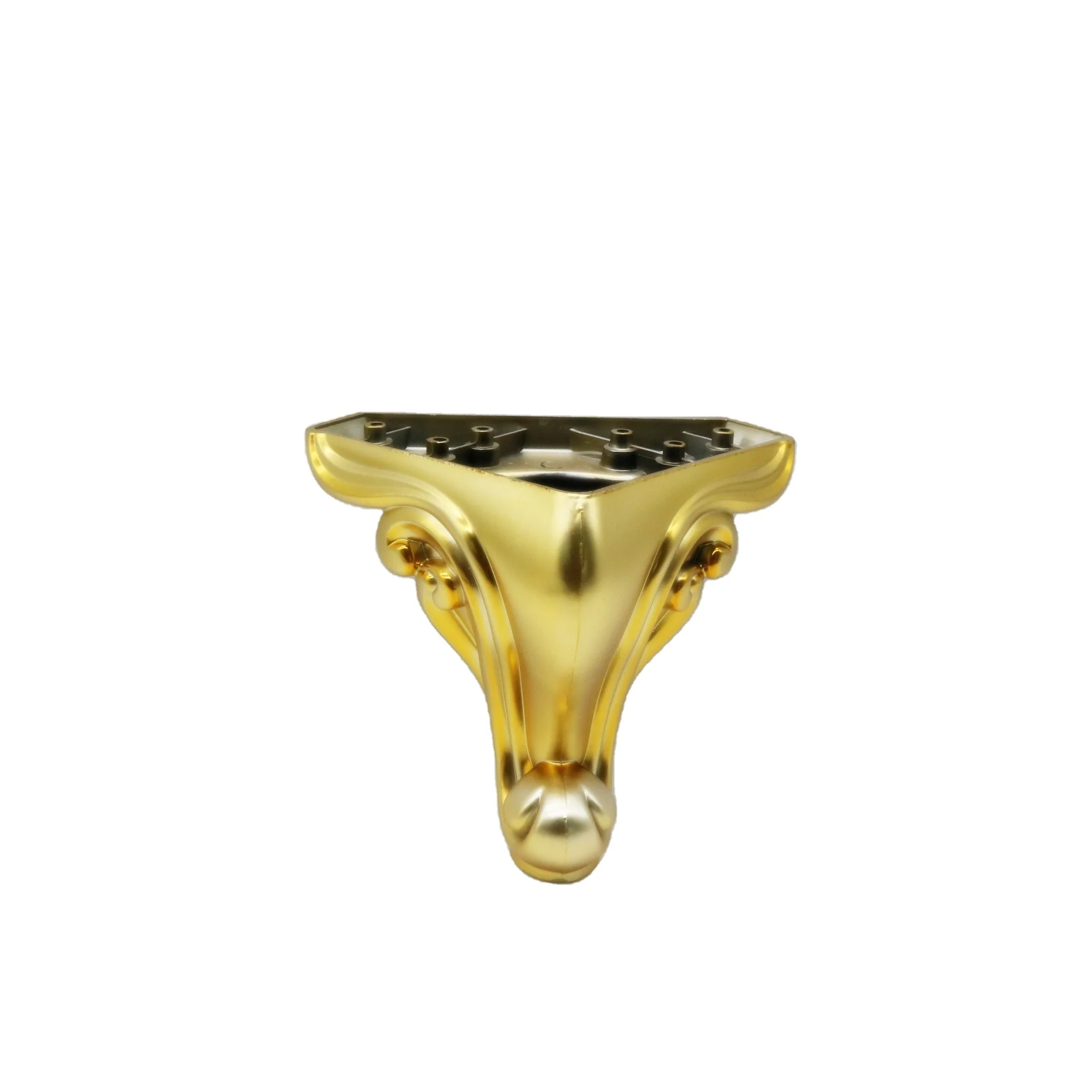 antique wood sofa legs Gold sofa leg metal Foshan furniture birthplace