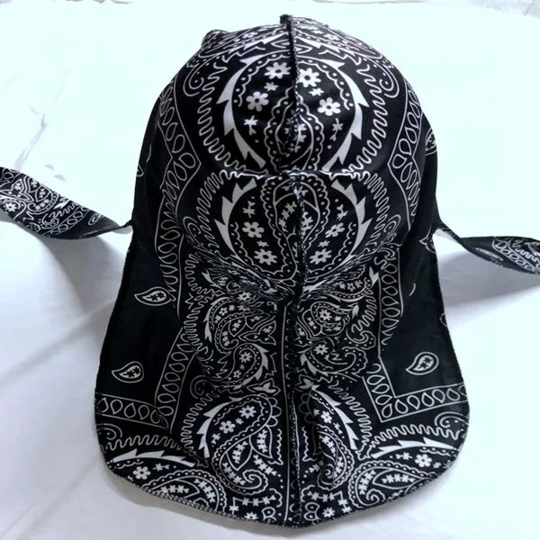  Индивидуальный дизайн Durags модный унисекс полиэстер Durag для