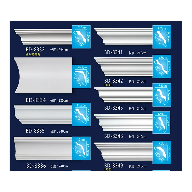 Европейский стиль, полиуретановые рельсы для крепления стульев, карниз, молдинг, Корона из полиуретана, молдинг для потолочного литья
