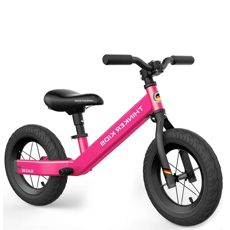 
High quality balance bicycle children 12 inch no pedal walking push balance bicycle with air tire 