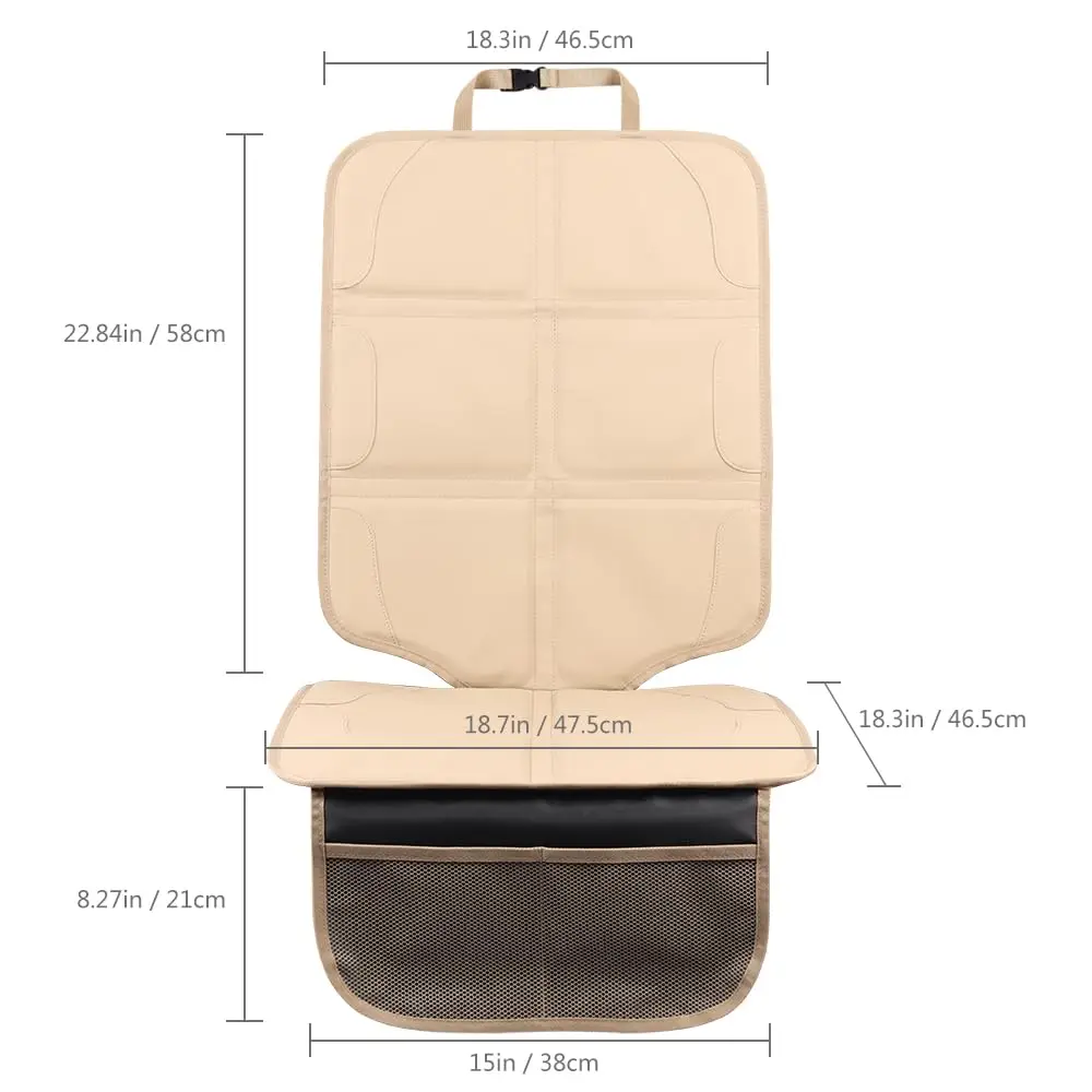 branded car seat covers protector safety crash tested car seat protector Universal Car Acceptable