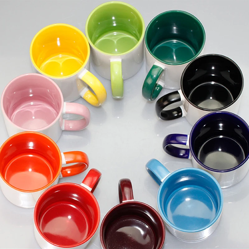 Multi-colors Ceramics Mug Porcelain Cup Pottery Mug