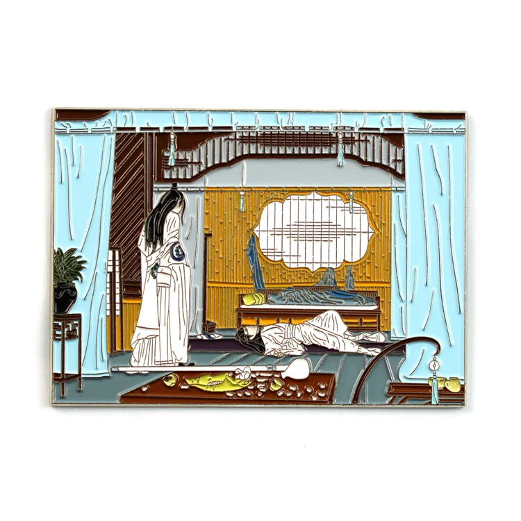 Westar China Factory Low Minimum Quantity Custom Logo Metal Badge Hat Hard Soft Enamel Lapel Pin For Clothes Bags