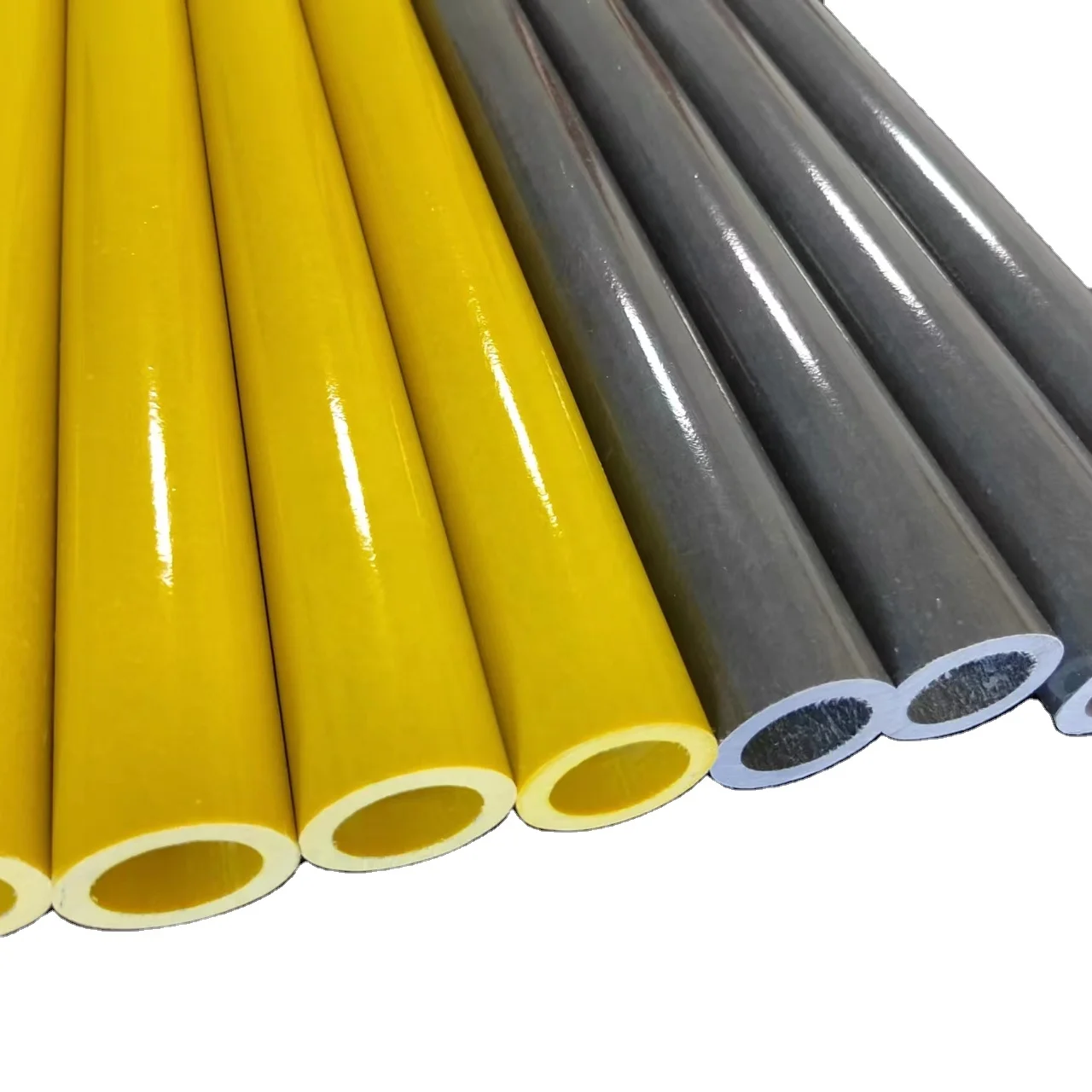 high strength pultruded grp tube insulated frp pole fiberglass pole