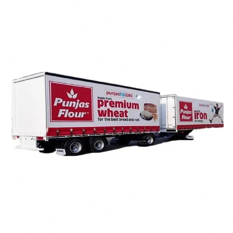 Curtain Slider Trailer Truck Van Cargo Box Body Curtain Side Truck Semi Trailer