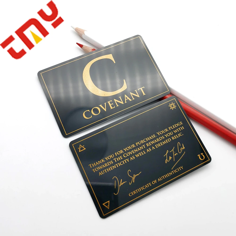 Custom Brand Design Logo Glossy Matte Writable Plastic PVC  Guarantee Authenticity Warranty Card For Watch/Jewelry