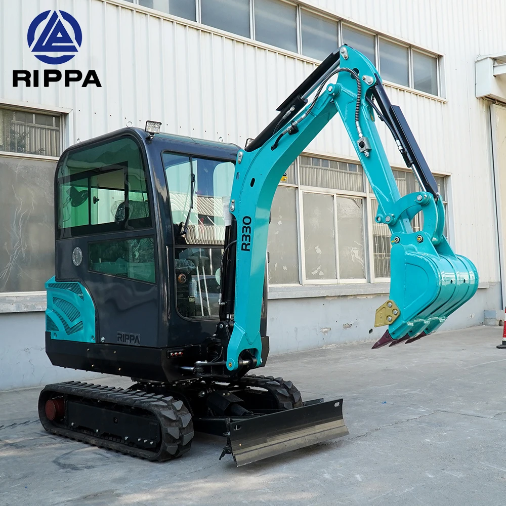 Rippa R330 экскаватор мини траншеекопатель инструмент с ЖК-панелью оборудование для экскаватора длинной досягаемости