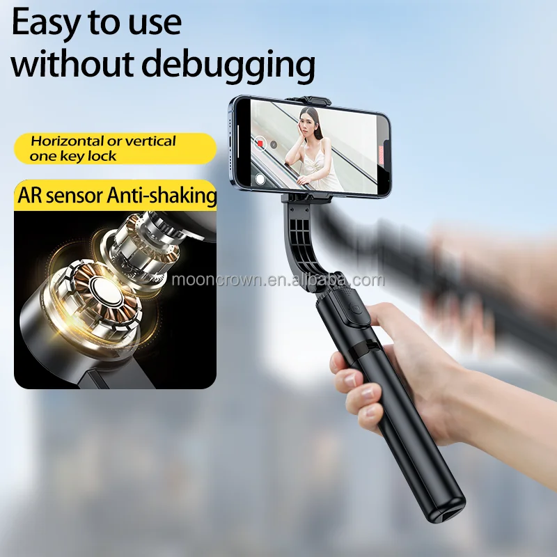 R15 aluminum StabilizerS 360 Rotation extendable remote smart shooting Video Tripod stand mobile phone holder Selfie Stick