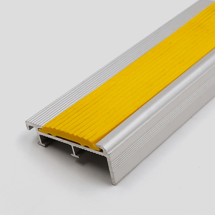 Aluminum Alloy L Shape Anti Slip Stair Edging Stair Nosing for Ceramic Tile