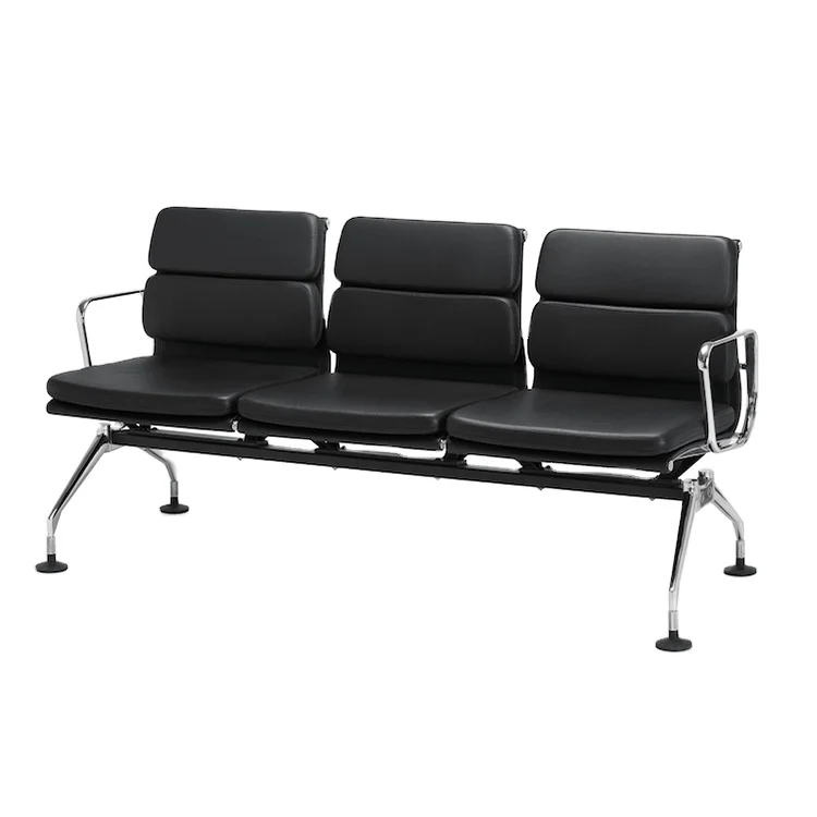 Public airport waiting chair, modern design waiting chair,upholstered waiting room chair