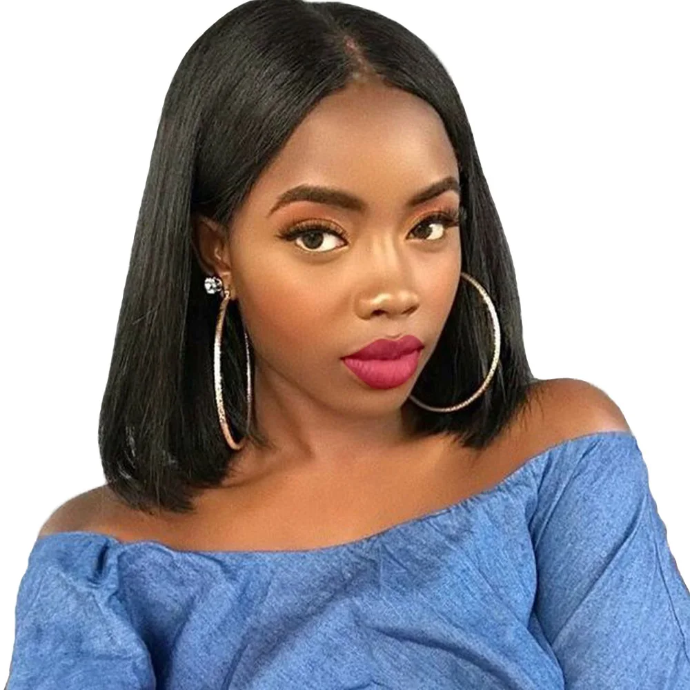 
Wigs were 4x13Bob Huamn Hair wigs 