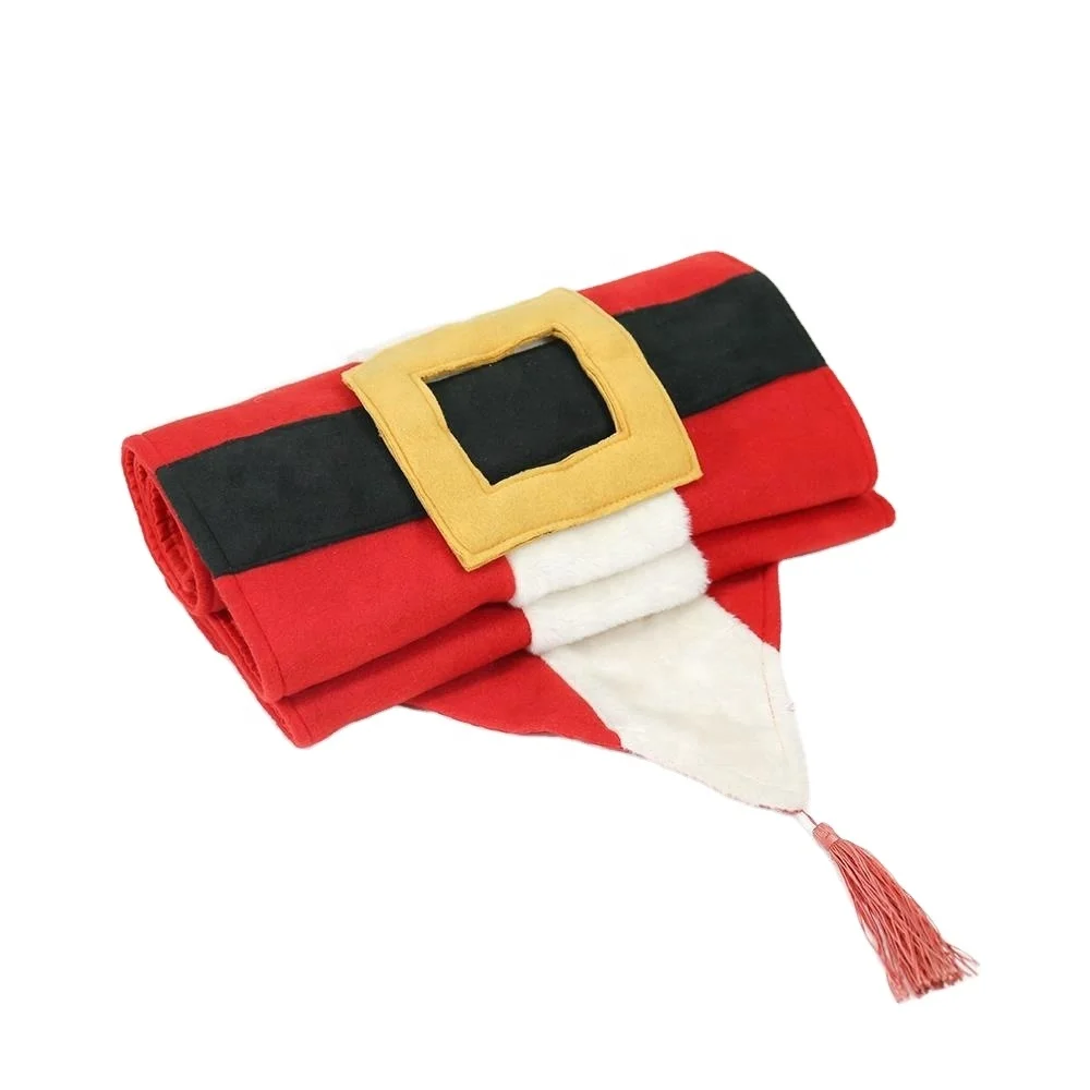 
Holiday time xmas felt christmas decor table runner 