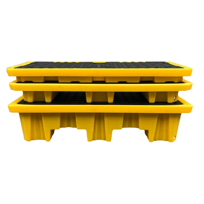 Wholesale Oil Spill Drum Containment Anti Spill Pallet For Drums For Textile