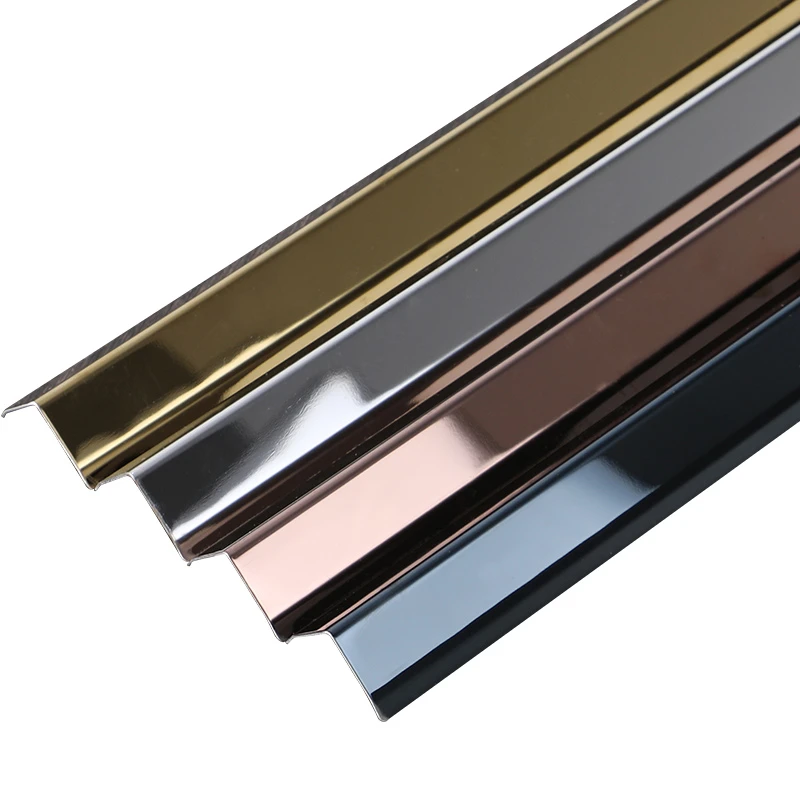 Современные плинтусы из нержавеющей стали керамическая плитка ковровая отделка углы для наружной стены