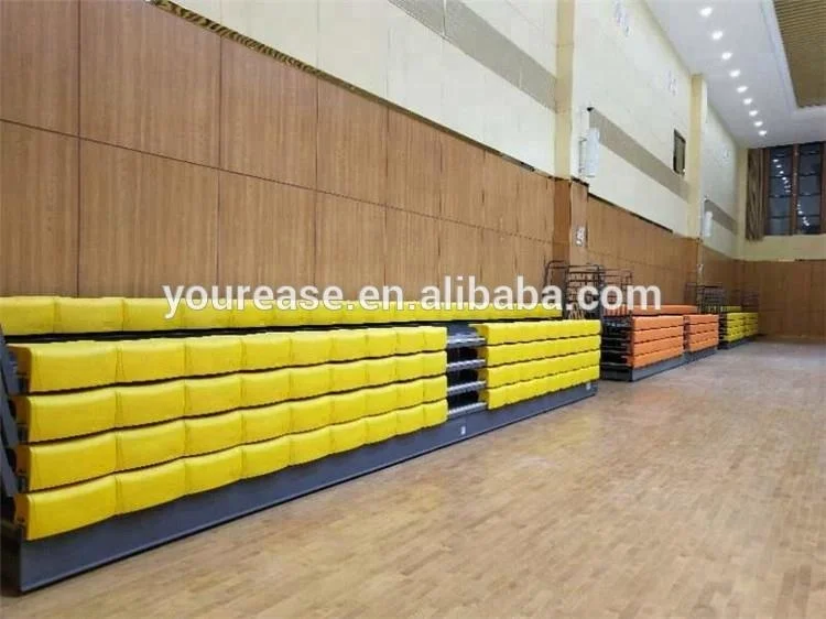 practical Stadium seating indoor telescopic basketball grandstand