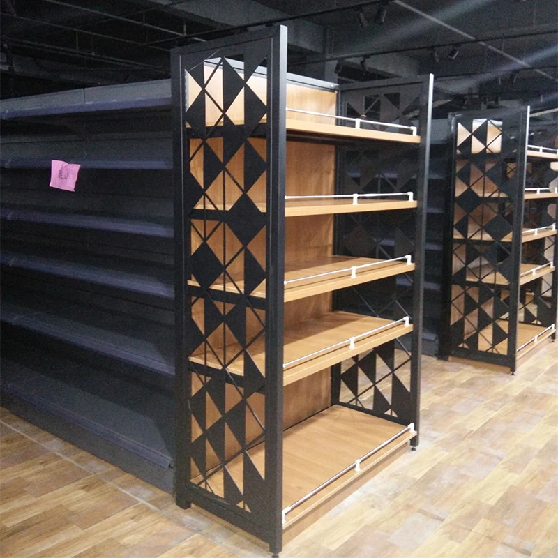 Wholesale Gift Shop Fittings And Display Shelves Pharmacy Shelf Supermarket Gondola Shelving Dividers