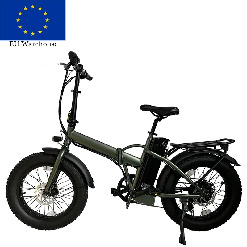 Cheap 48V 500W eu warehouse europe poland big tire electric bike for mall