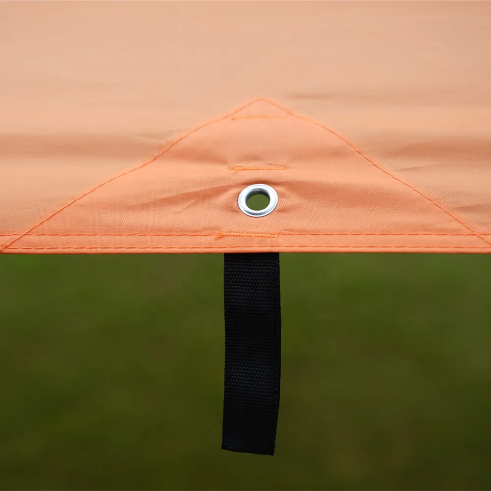 Outdoor Waterproof Tarps, Heavy Duty Beach 210D  Oxford Poly Cloth Waterproof Rain Tarp for Camping Travel