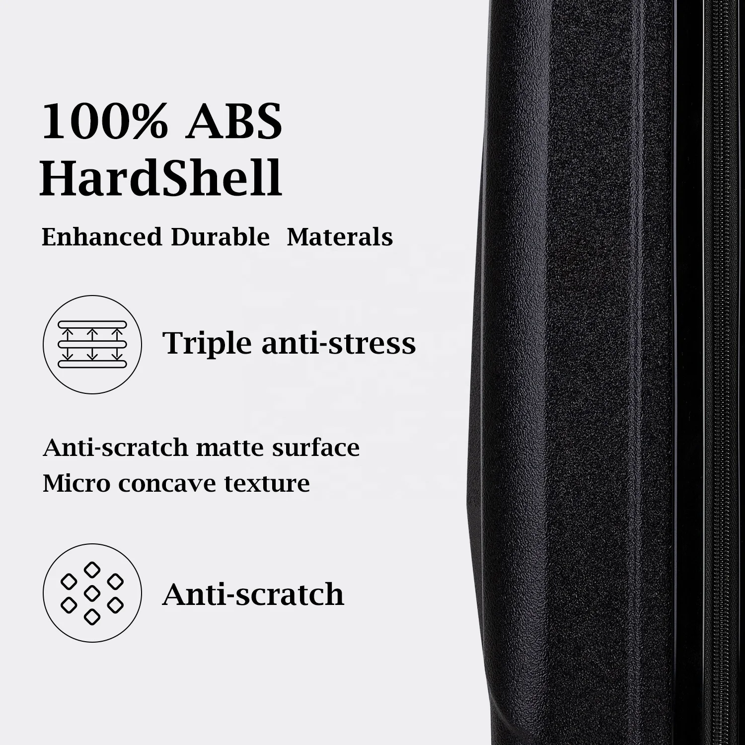 ABS 360 градусов твердый боковой дорожный стиль чемодан тележка багаж сумка набор