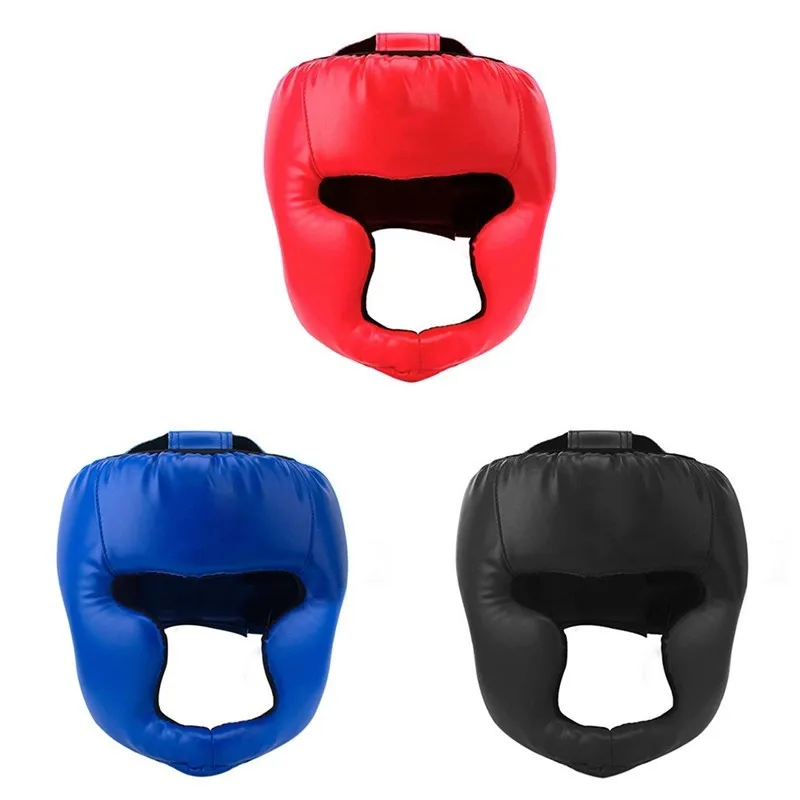 Wholesale Safety Head Guard Boxing Headgear Closed Type Boxing Helmet Sparring MMA Kick Brace Head Protection