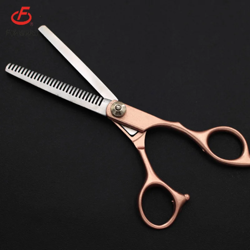 7 inch gold color pet grooming hair scissors kit cheap scissors kit for dog and cat