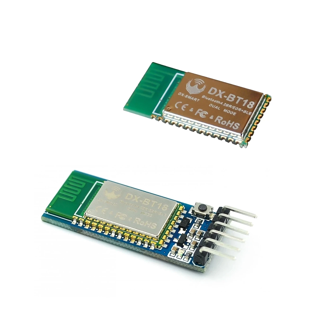 DX-BT18 SPP2.0 module serial transmission BLE4.0 support Compatible with HC-05 HC-06
