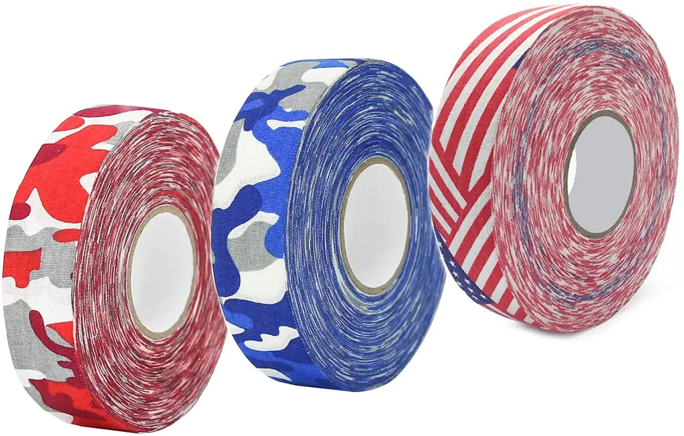 Good price new good price abrasion proof cold-resistant polyester cotton material custom ice hockey stick tape