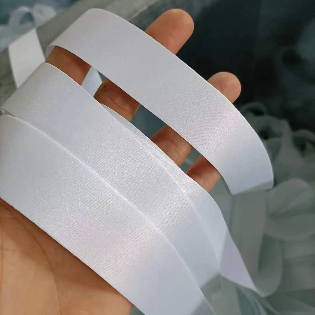High-Quality Ribbon Thermal Transfer Polyester White Printed Blank Ribbon Lanyard