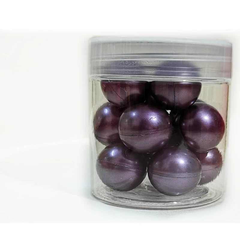 Bestseller Wholesale Bath Pearls Red Heart Shape Round Whitening Moisturizing Bath Beads Bath Oil Pearls