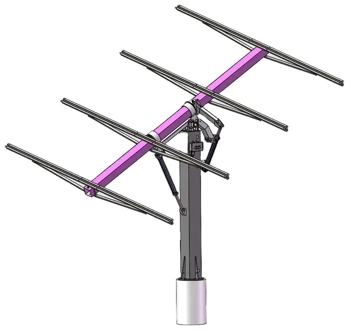 solar-tracker-system 2kw solar-tracker china dual axial solar tracker 7kw