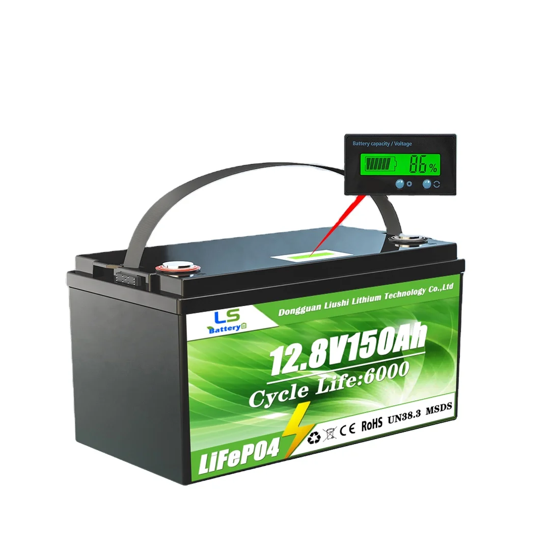 От 10 до 15 лет 6000 + циклов Lifepo4 батарея 12V 24V 36V 48V 51 2 v 100AH 200AH 300AH для хранения энергии солнечная