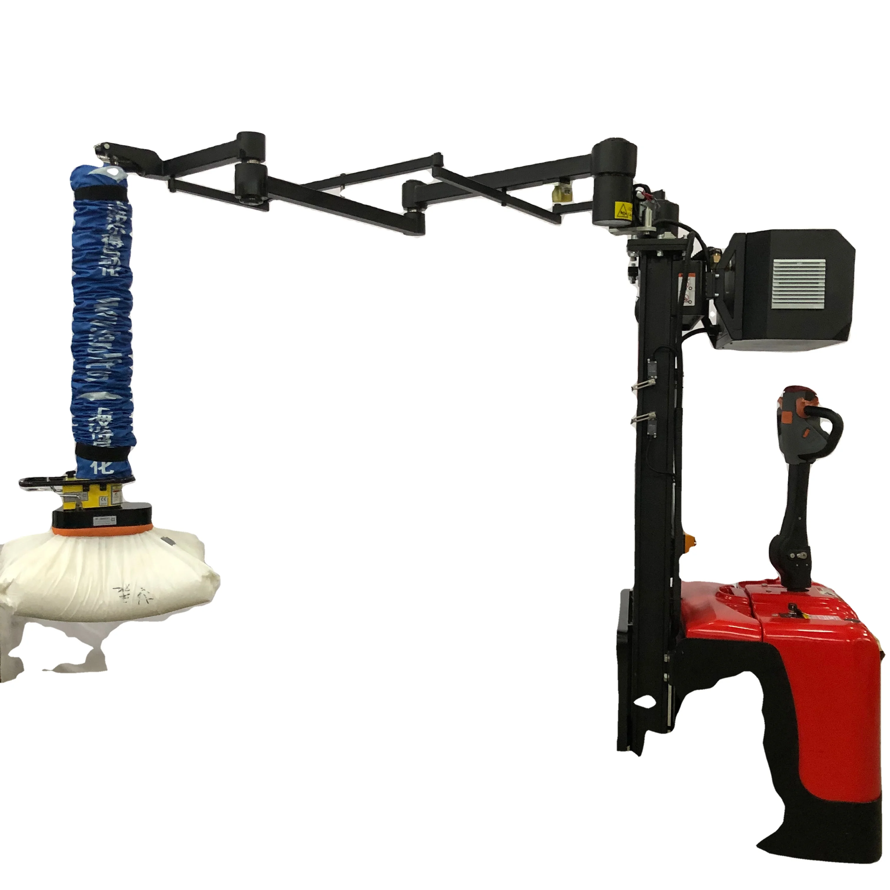 vacuum tube lifter for 35kgs boxes WITH STACKER