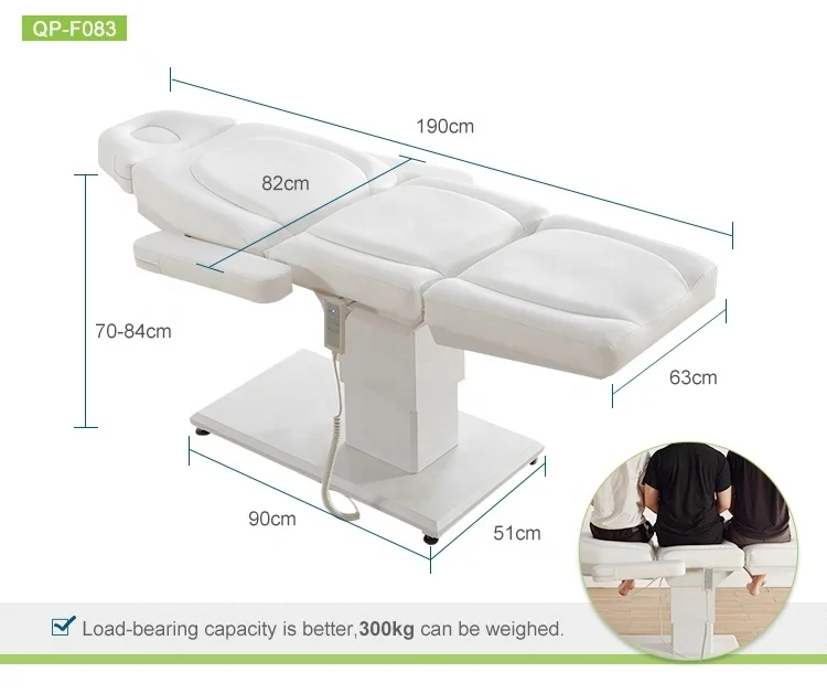 Good  quality beauty bed hydraulic eyelash beauty bed for salon