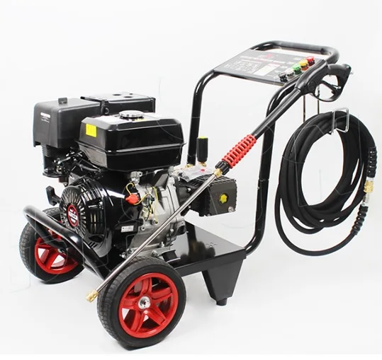 250Bar Portable Pressure Washer Pump Car Wash Gasoline High Pressure Cleaners with plunger pump