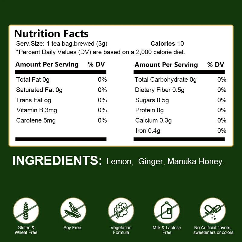 Minch 28 Days Warm Uterus Tea Uterus Detox Tea Lemon Turmeric Tea For Female