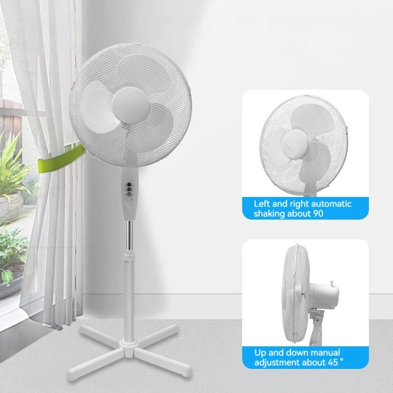 Household 16 Inch Energy-saving Electric Floor Standing Cooling Fan smart standing fan