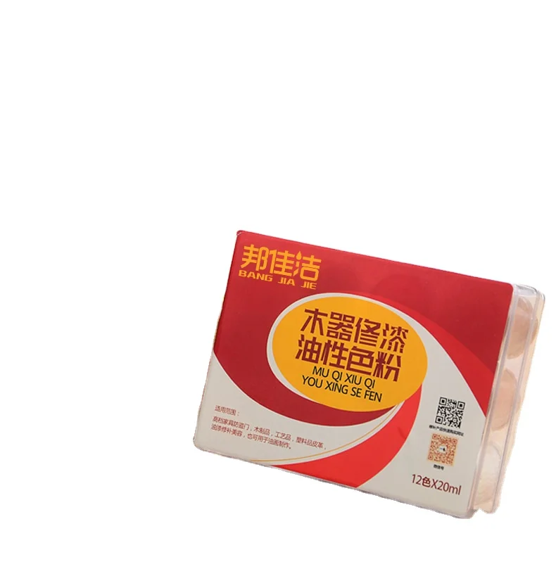 
Bangjiajie shellac paint furniture repair material wood powder repair solid wood fill repair toner 12 color set 