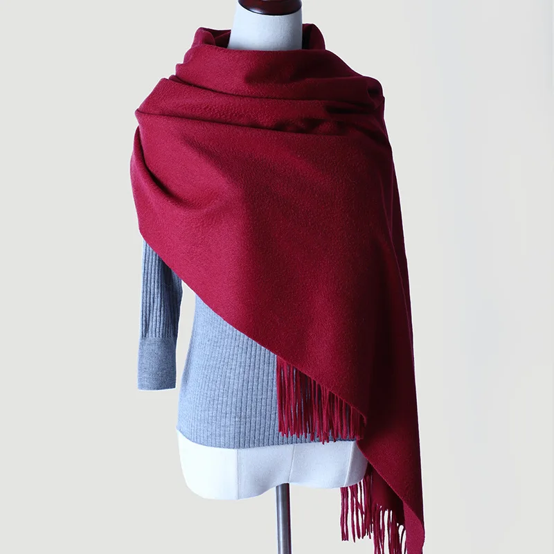 2024 Newest arrival Winter Cozy Luxury oversize Cashmere shawls Mongolia cashmere keep warm soft kashmere scarf
