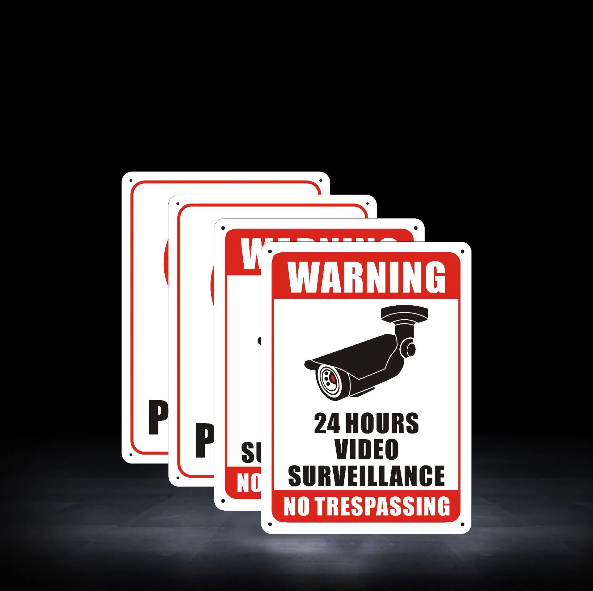 Custom Highway metal Road Safety Sign Blinking Light Warning Signal Led Traffic Stop Sign