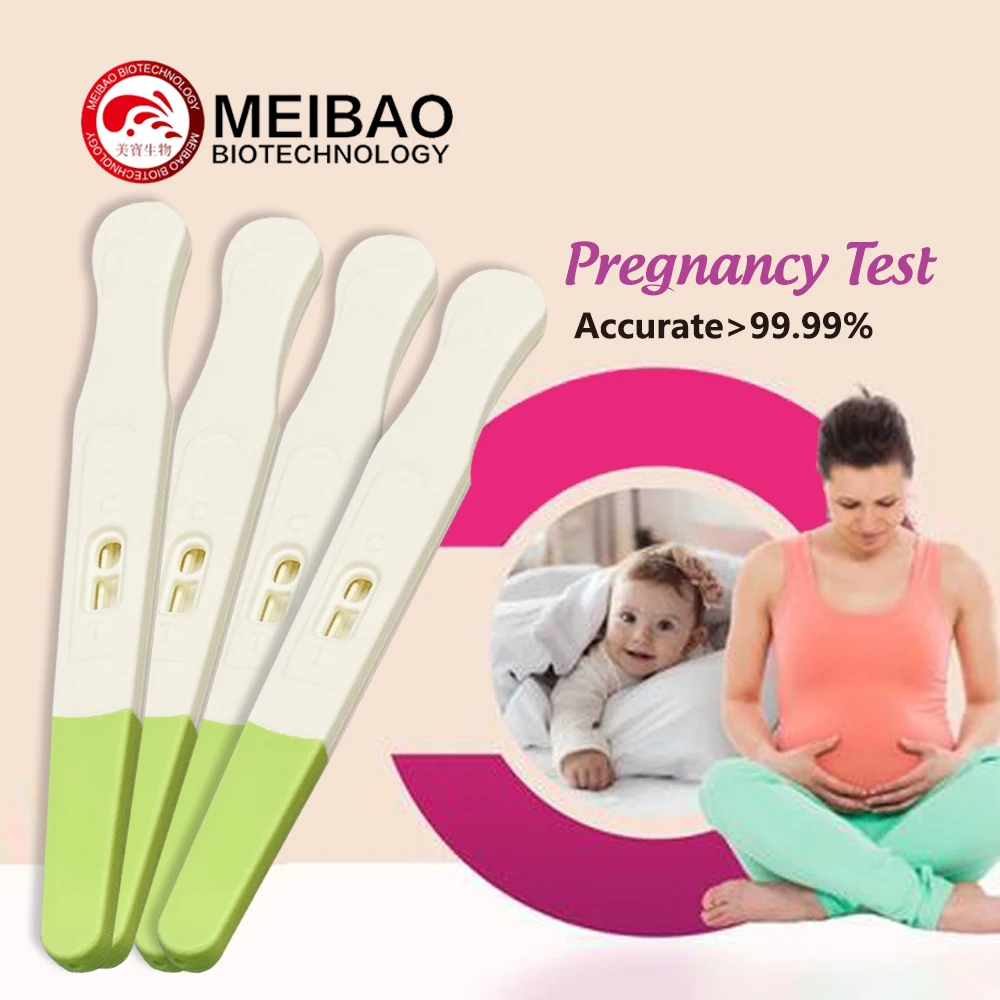 Accuracy over 99.99% Hcg Pregnancy Rapid Test Kit Pregnant Women Test Midstream pregnancy test kit manufacturers
