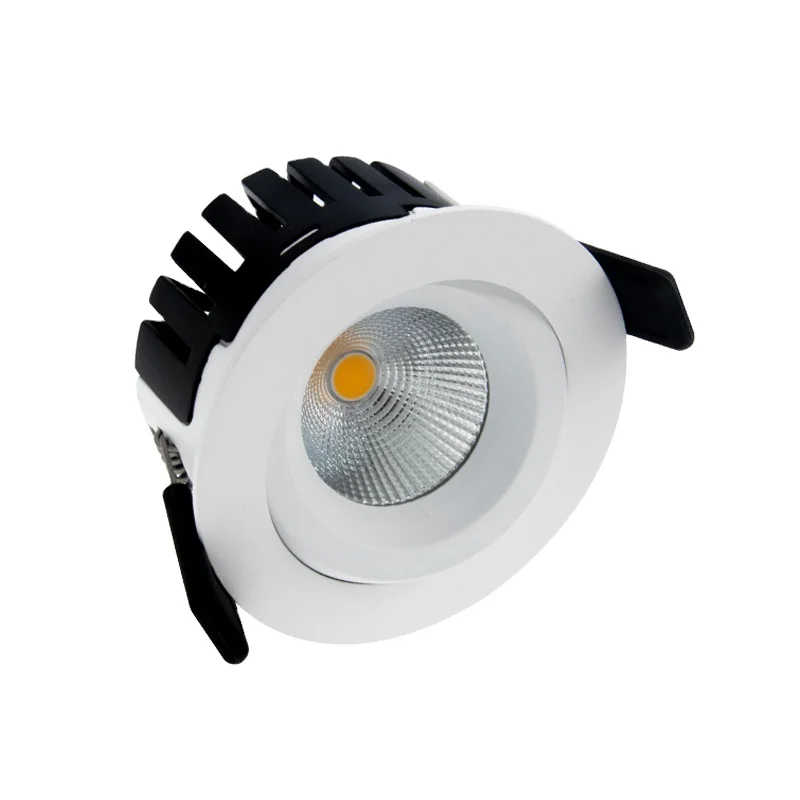 0-100% Good Dimming Recessed COB Downlight CE Approved Fixed House Hotel Recessed Lighting Fixture 8W Adjustable Led Downlight
