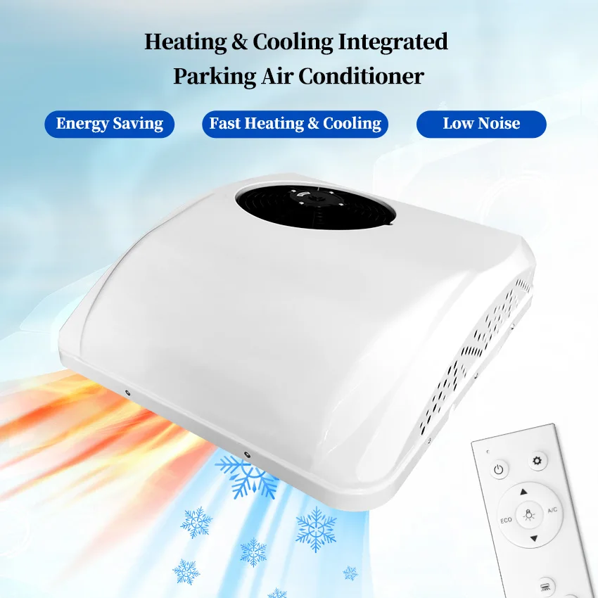 12/24 volt dc air conditioner 12v/24v heating and air conditioning systems parking air condition electric ac for truck/car/rv