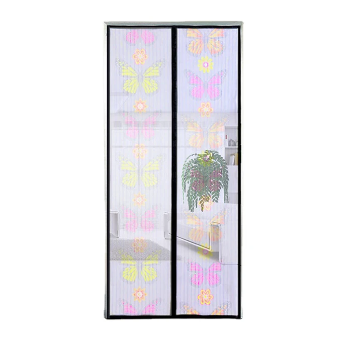 Hot sale high quality anti-mosquito door fly screen magnetic door curtain