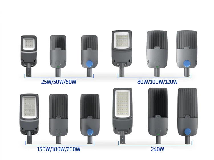 CB SASO Outdoor led street light Road Lighting Ip66 Waterproof StreetLight 30w 50w 150w 200w 100w street light