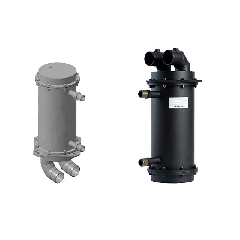 7548-1013160 water to oil heat exchanger for haul trucks BelAZ (analogue 548A-1013150-10)