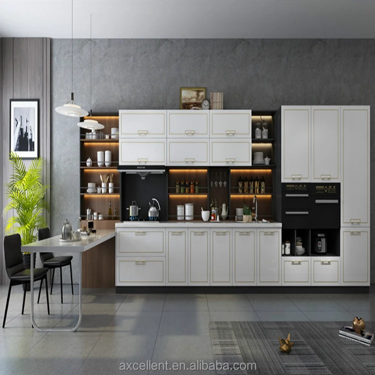 Italian Aluminum Profile Glass Door Furniture T Bar Handle Pull And Knob Egypt System Simple Cupboard Kitchen Cabinet