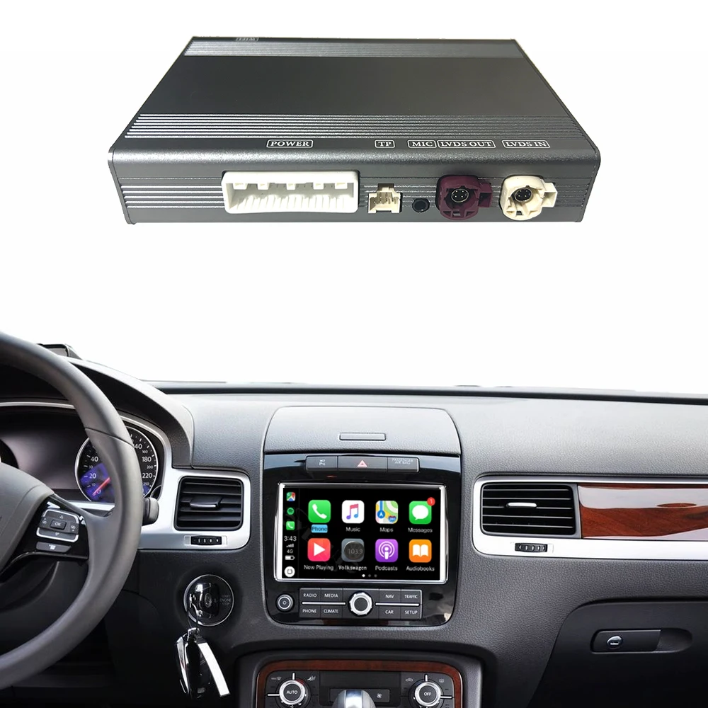 Android Auto For Volkswagen Touareg 2011-2019 3G Car DVD Player Mirror Link Air Play Radio Car Play  Wireless Apple CarPlay